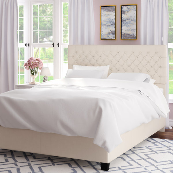 Hyannis Queen Upholstered Platform Bed & Reviews Joss & Main